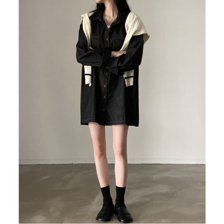 デイリーポケットデニムワンピース | by muni:r | 詳細画像9 