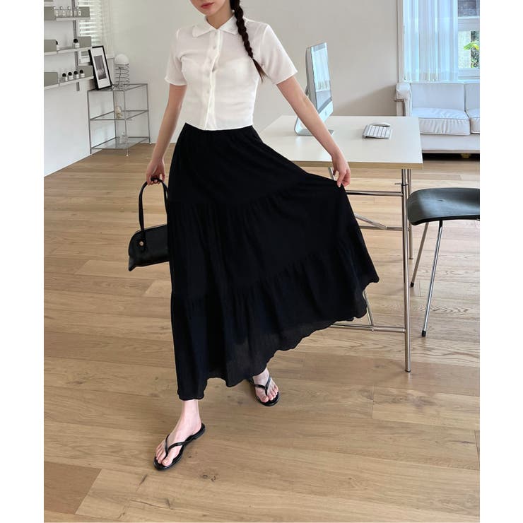 サマーカラークロップドブラウス | by muni:r | 詳細画像8 