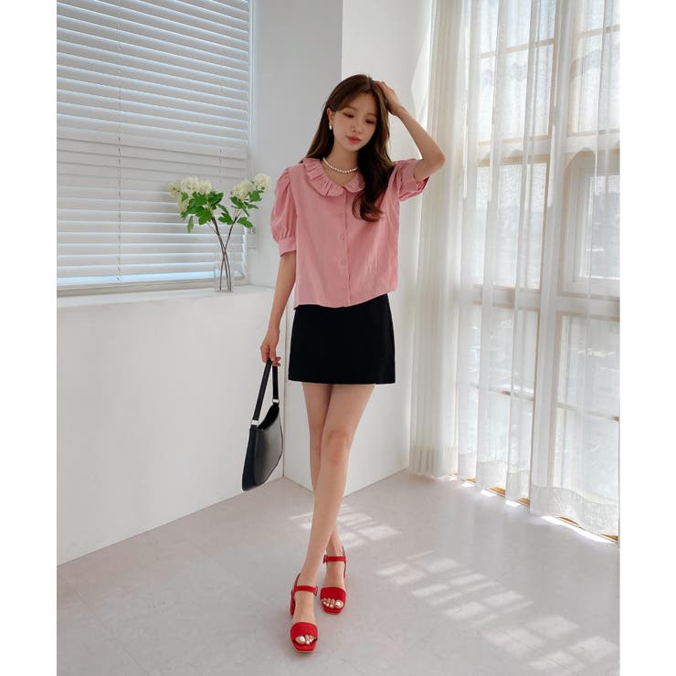 フリルスリットブラウス | by muni:r | 詳細画像25 