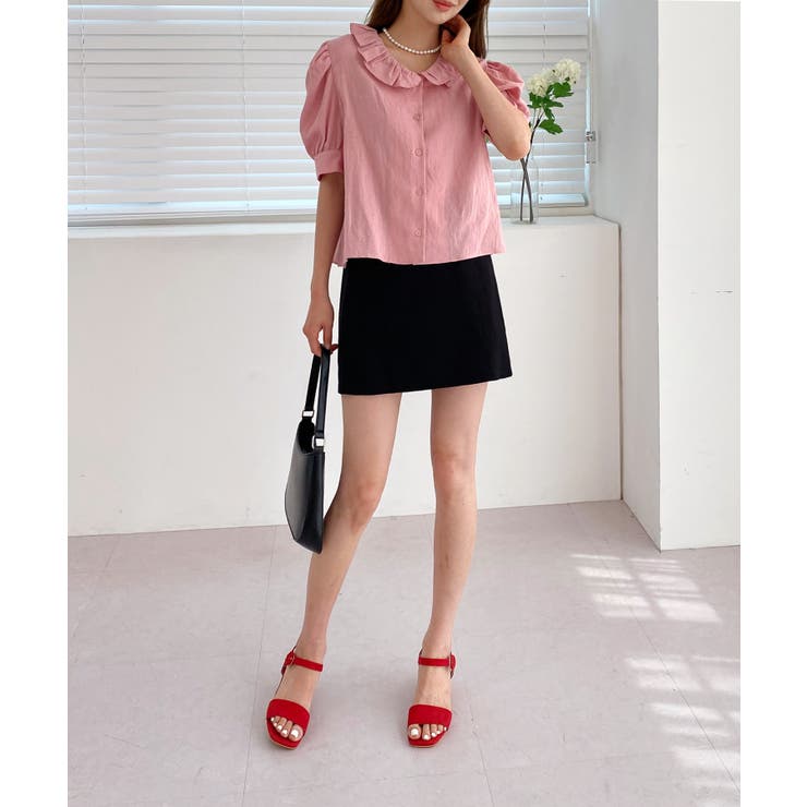 フリルスリットブラウス | by muni:r | 詳細画像27 