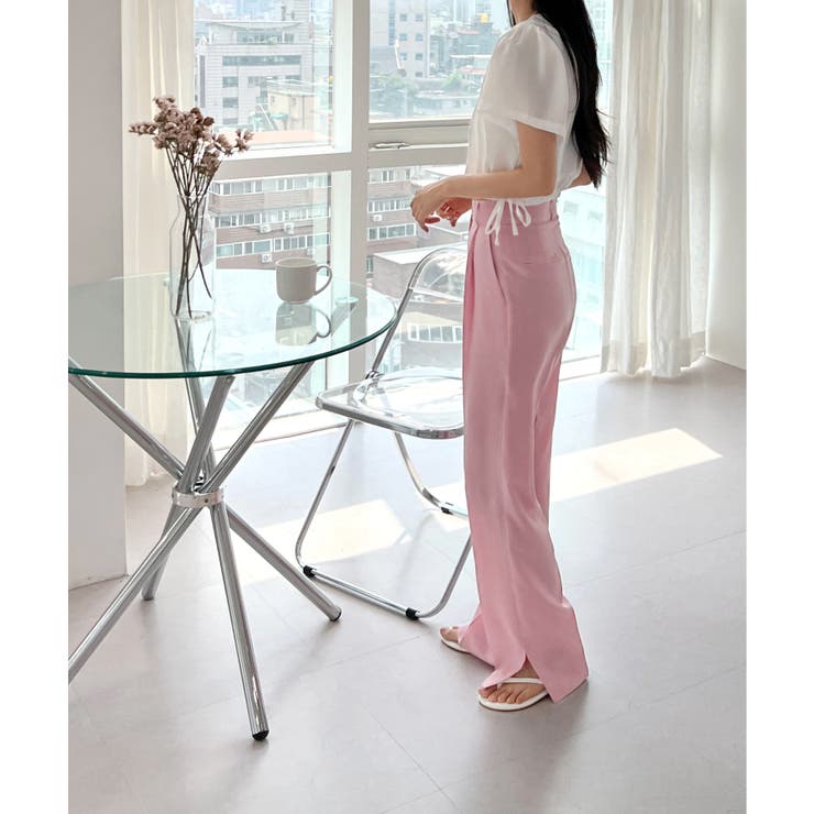 スクエアサイドリボンブラウス | by muni:r | 詳細画像10 