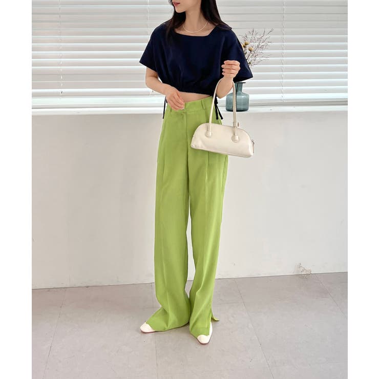 スクエアサイドリボンブラウス | by muni:r | 詳細画像23 