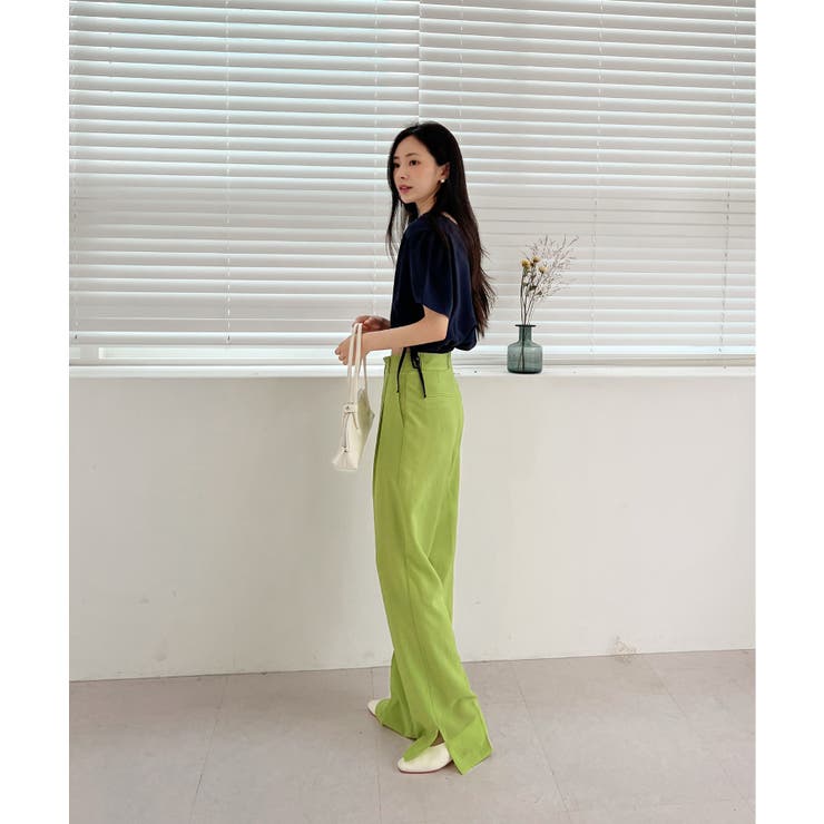 スクエアサイドリボンブラウス | by muni:r | 詳細画像26 