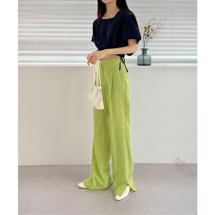 スクエアサイドリボンブラウス | by muni:r | 詳細画像27 