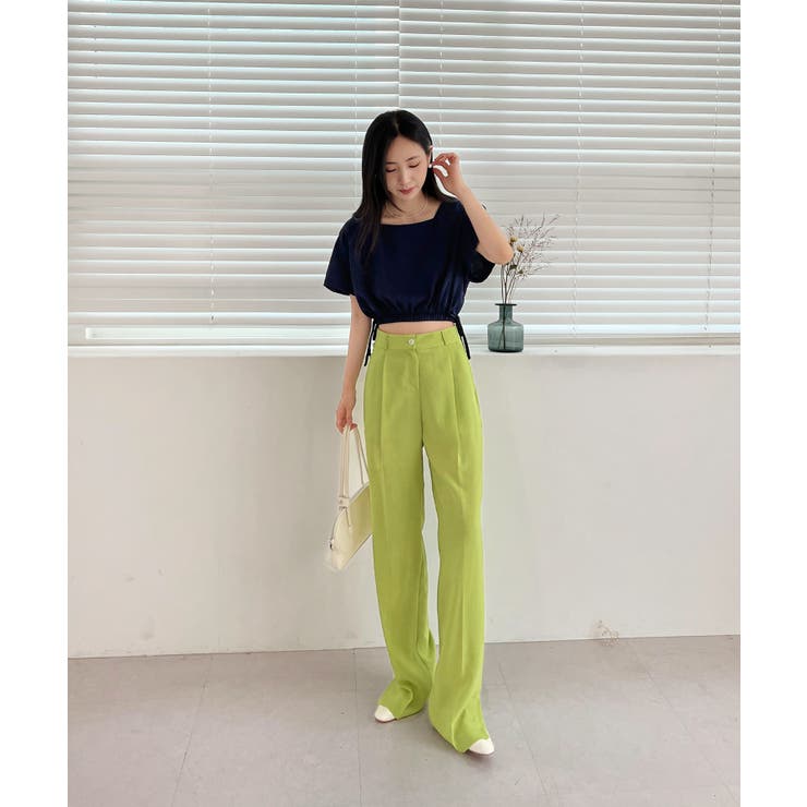 スクエアサイドリボンブラウス | by muni:r | 詳細画像28 