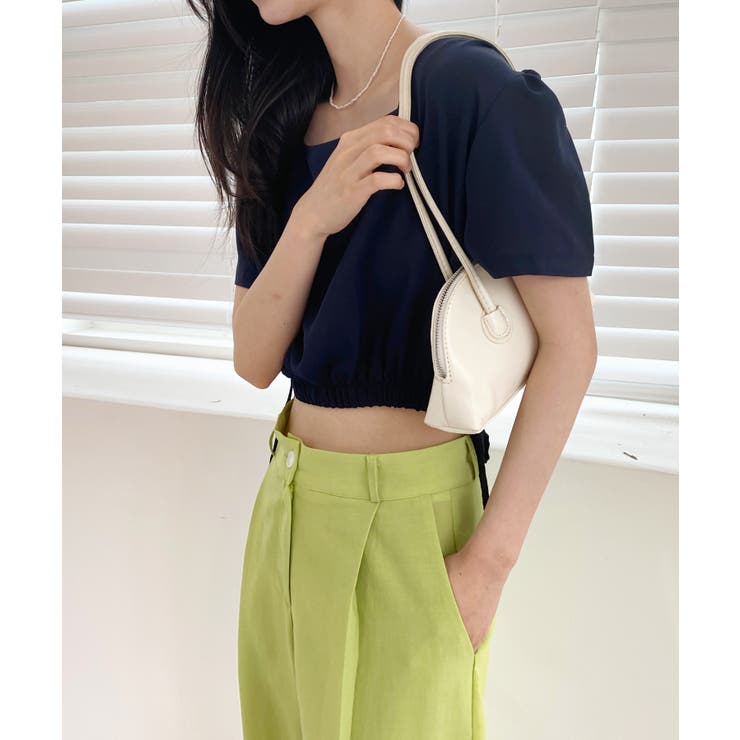 スクエアサイドリボンブラウス | by muni:r | 詳細画像34 