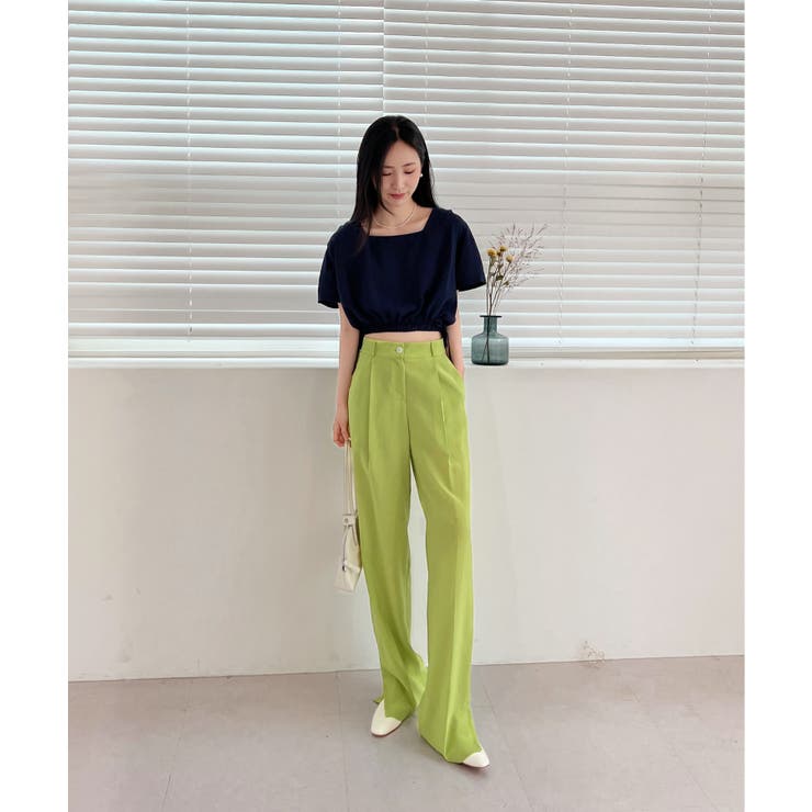 スクエアサイドリボンブラウス | by muni:r | 詳細画像37 