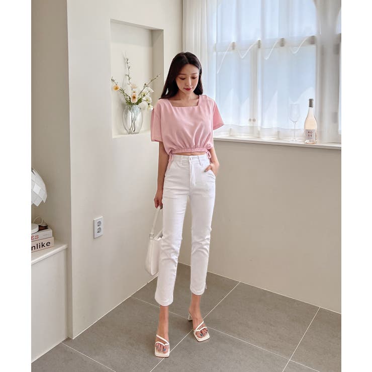 スクエアサイドリボンブラウス | by muni:r | 詳細画像52 