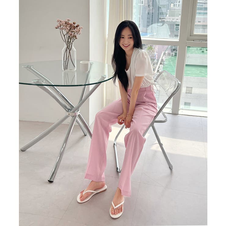 スクエアサイドリボンブラウス | by muni:r | 詳細画像8 