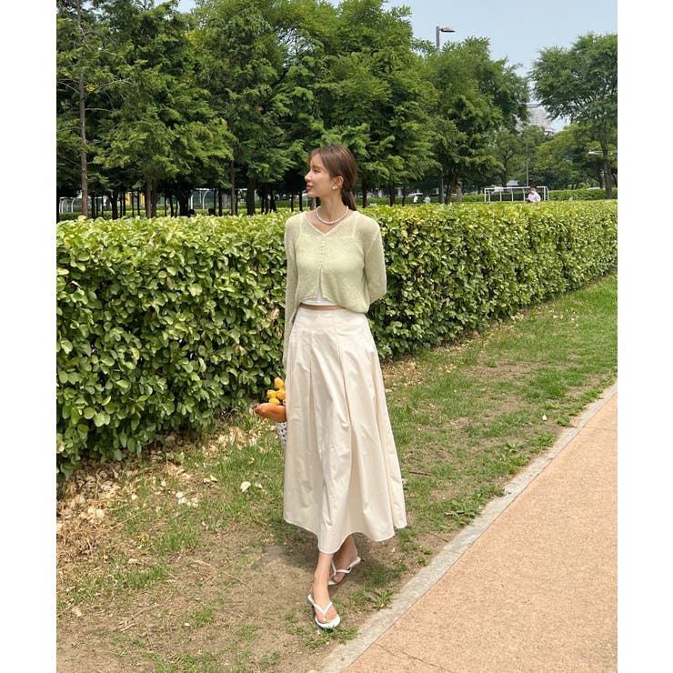 シースルーカラークロップドガーディガン | by muni:r | 詳細画像27 