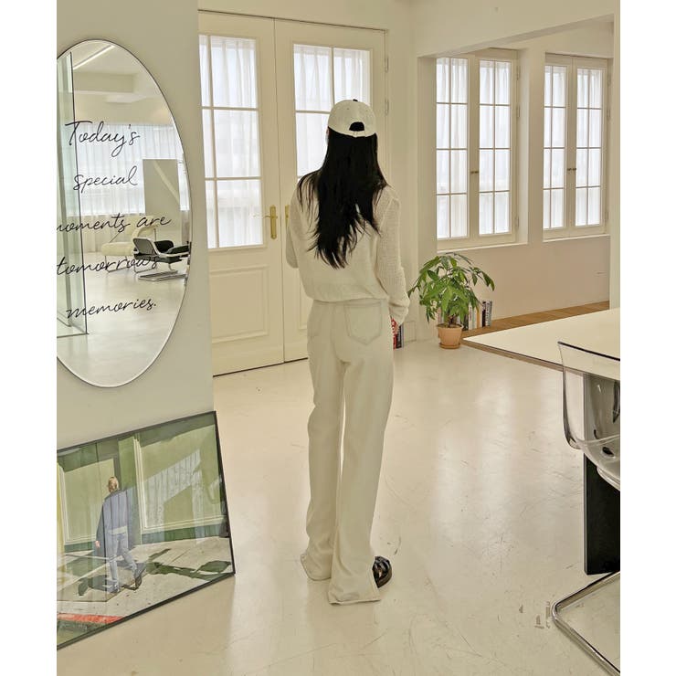 シースルーカラークロップドガーディガン | by muni:r | 詳細画像9 