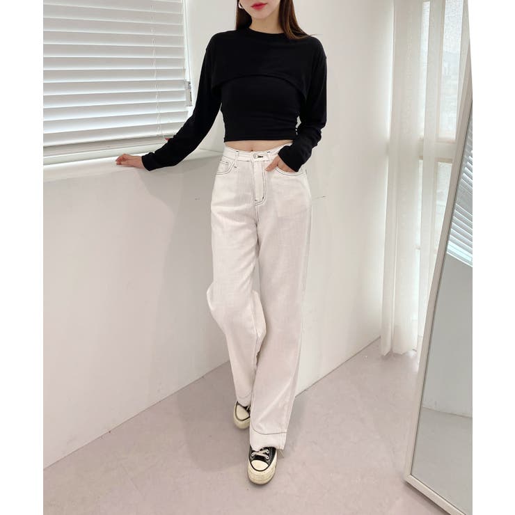 ステッチワイドパンツ | by muni:r | 詳細画像15 