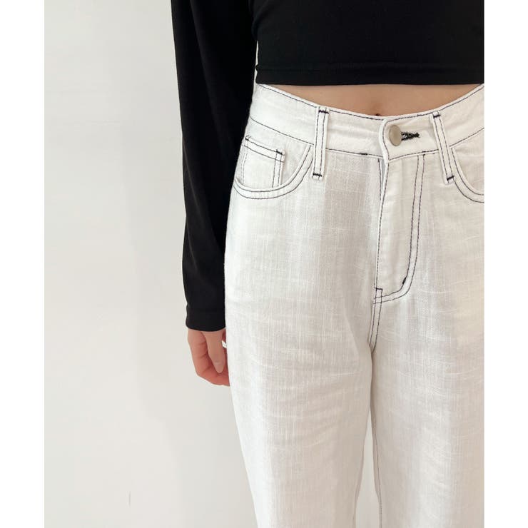 ステッチワイドパンツ | by muni:r | 詳細画像20 