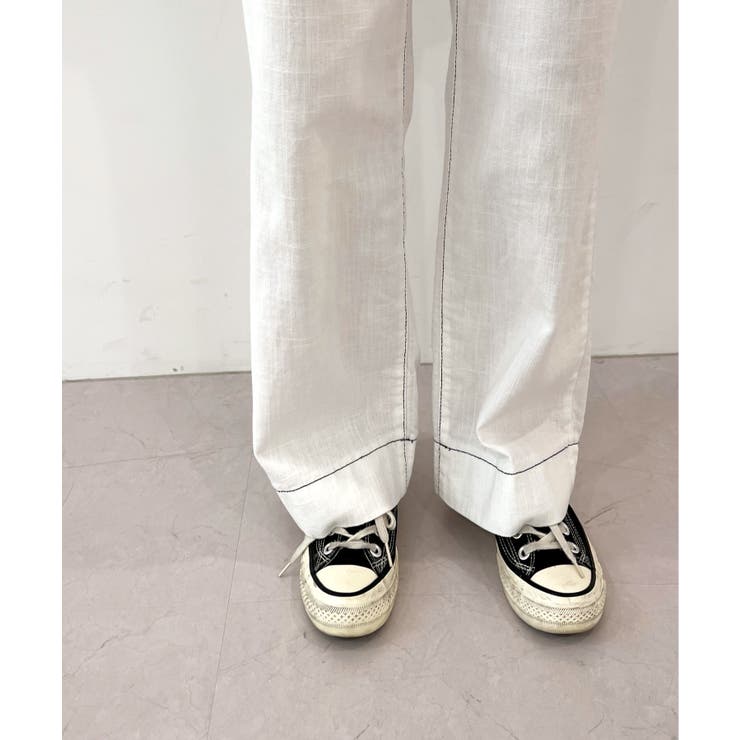 ステッチワイドパンツ | by muni:r | 詳細画像21 