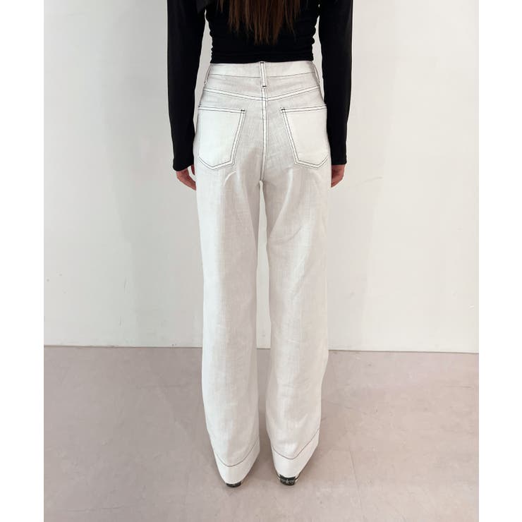 ステッチワイドパンツ | by muni:r | 詳細画像22 