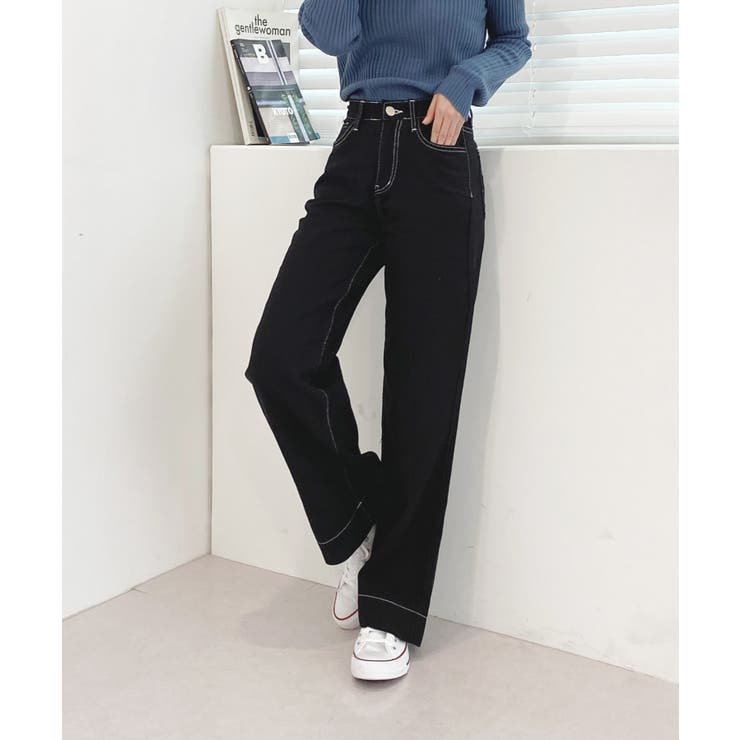 ステッチワイドパンツ | by muni:r | 詳細画像24 