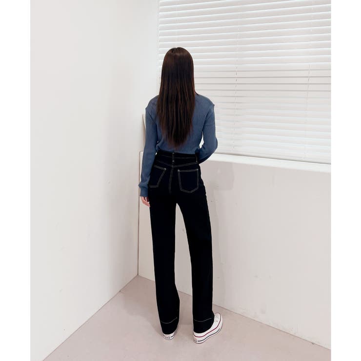 ステッチワイドパンツ | by muni:r | 詳細画像31 