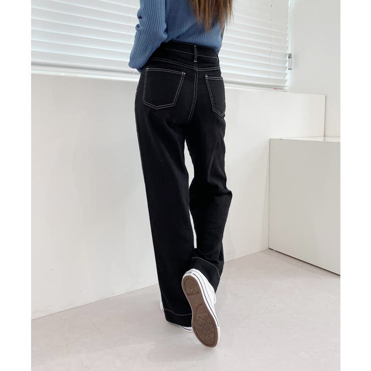 ステッチワイドパンツ | by muni:r | 詳細画像32 