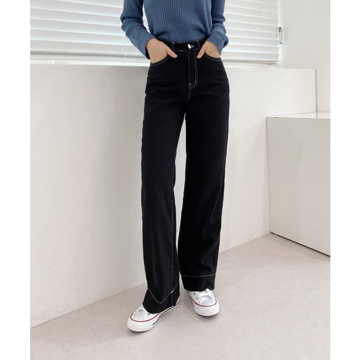 ステッチワイドパンツ | by muni:r | 詳細画像33 