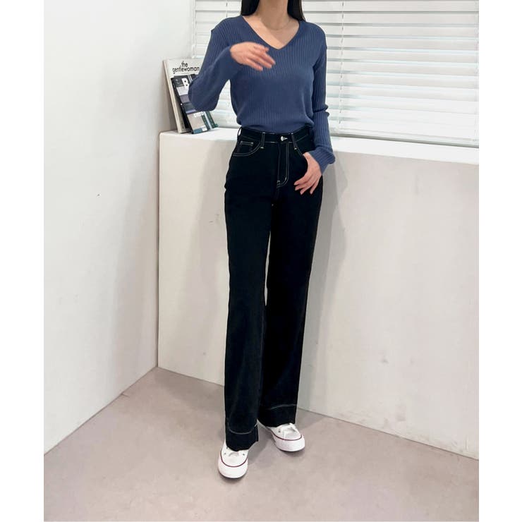 ステッチワイドパンツ | by muni:r | 詳細画像35 