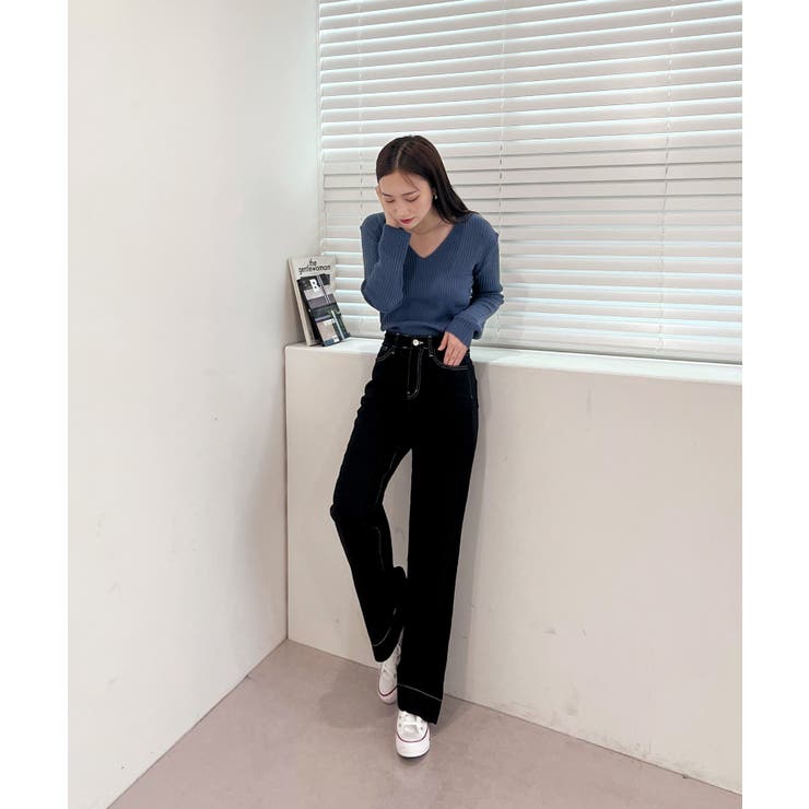 ステッチワイドパンツ | by muni:r | 詳細画像36 