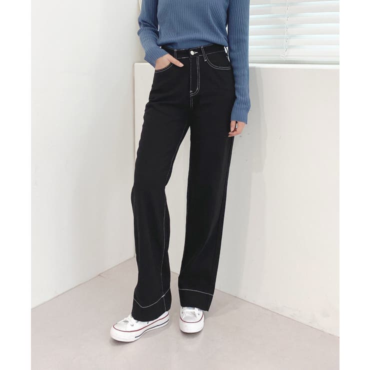 ステッチワイドパンツ | by muni:r | 詳細画像40 