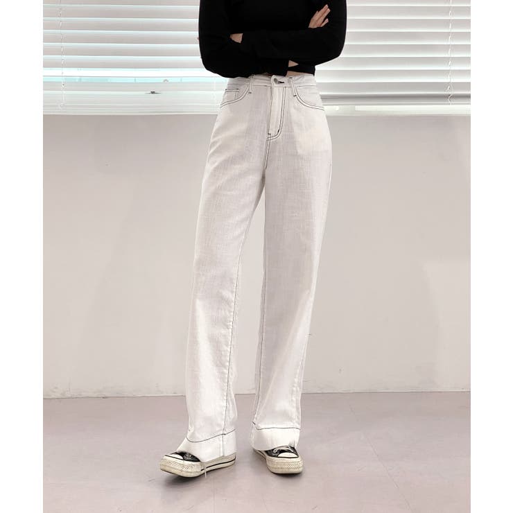 ステッチワイドパンツ | by muni:r | 詳細画像41 