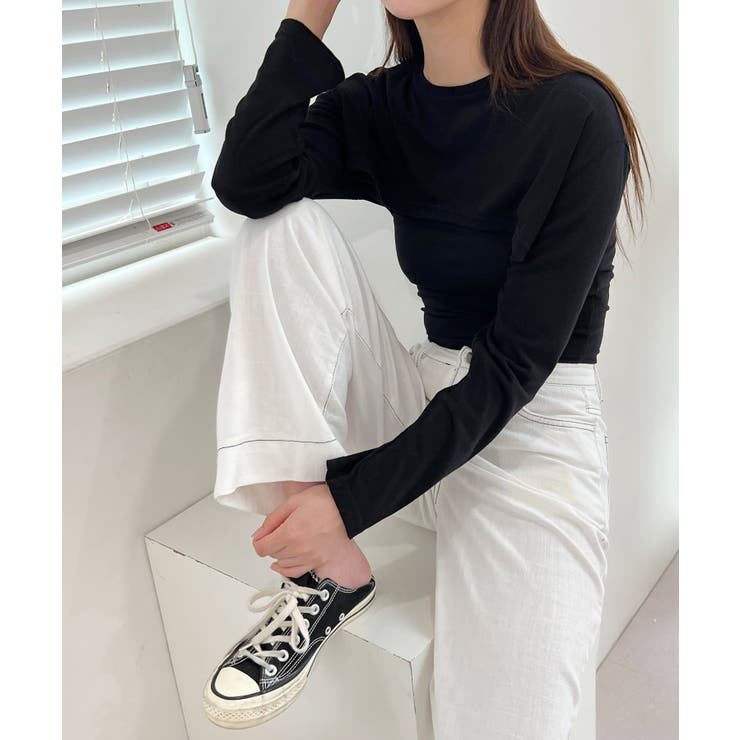 ステッチワイドパンツ | by muni:r | 詳細画像9 