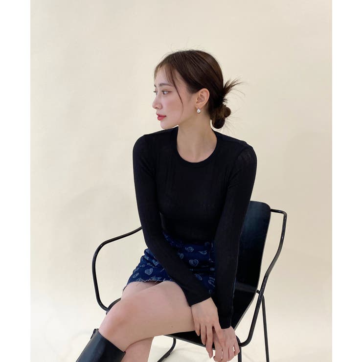 ラブリーハートデニムスカート | by muni:r | 詳細画像36 