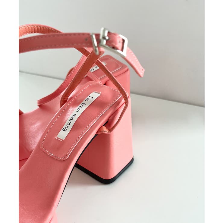 ビビッドユニークストラップサンダル | by muni:r | 詳細画像23 