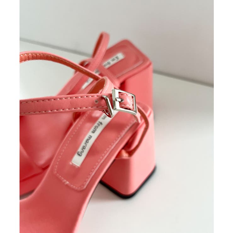 ビビッドユニークストラップサンダル | by muni:r | 詳細画像24 