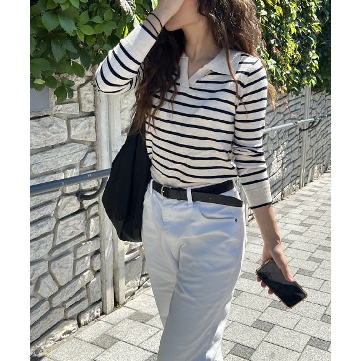 スリットストライプニット | by muni:r | 詳細画像12 