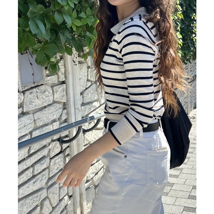 スリットストライプニット | by muni:r | 詳細画像14 