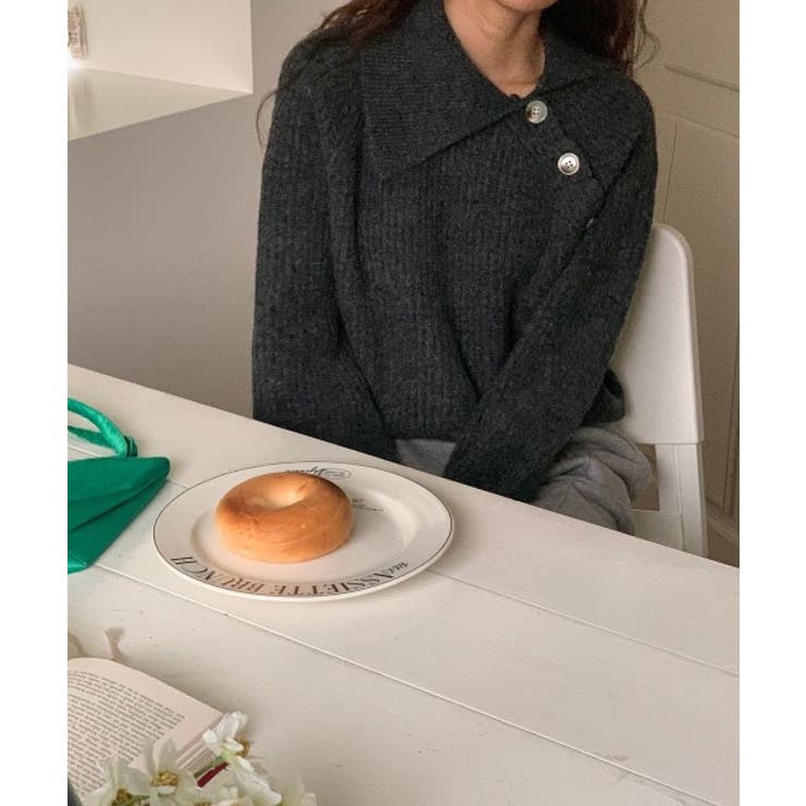 アンバランスカラーニット | by muni:r | 詳細画像1 