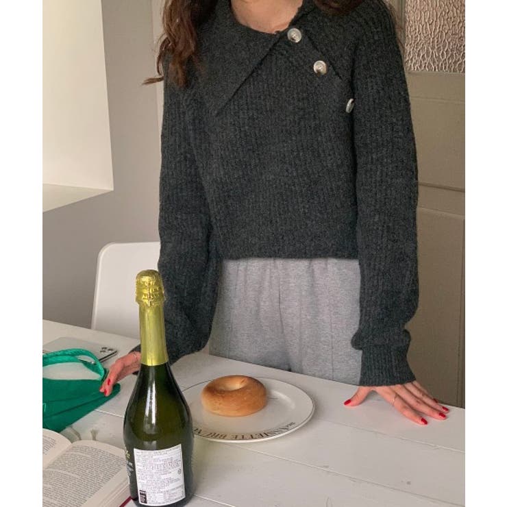 アンバランスカラーニット | by muni:r | 詳細画像2 