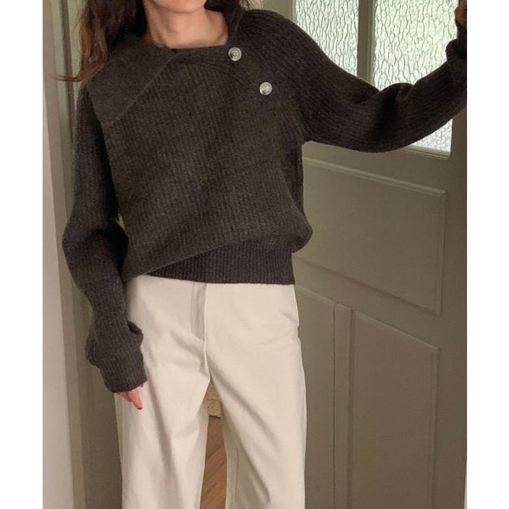 アンバランスカラーニット | by muni:r | 詳細画像5 