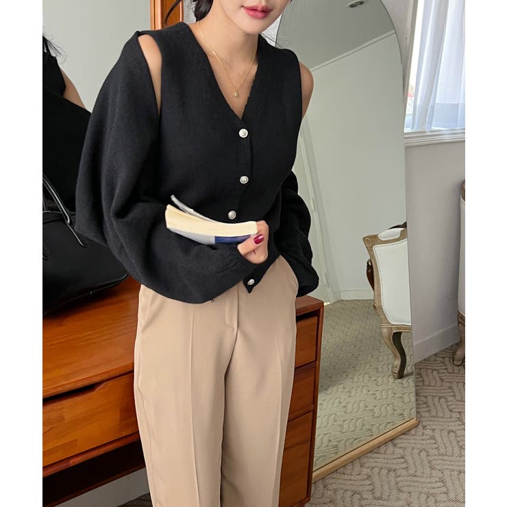 ベーシックシルエットブーツカットスラックス | by muni:r | 詳細画像14 