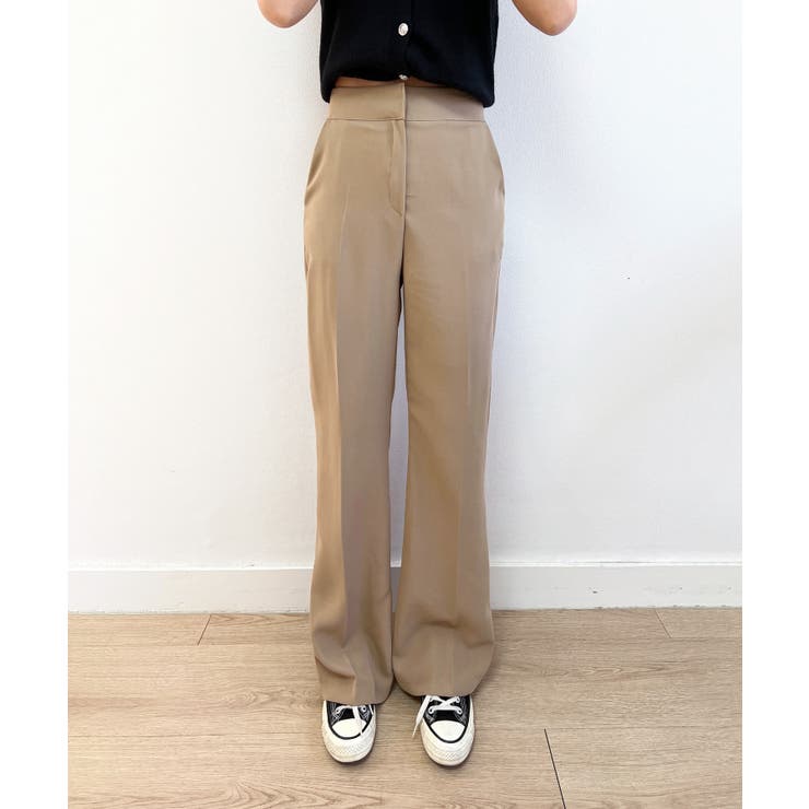 ベーシックシルエットブーツカットスラックス | by muni:r | 詳細画像16 