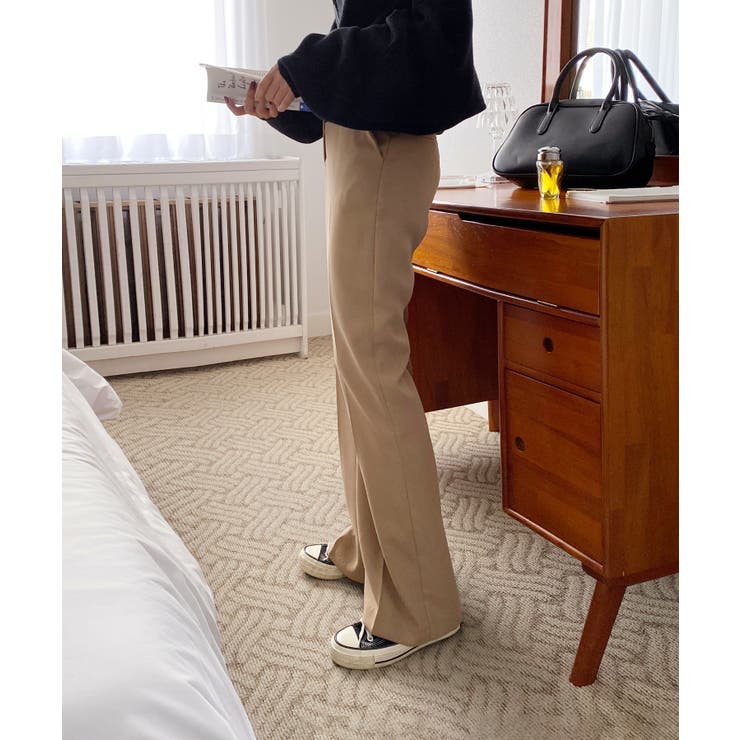 ベーシックシルエットブーツカットスラックス | by muni:r | 詳細画像2 