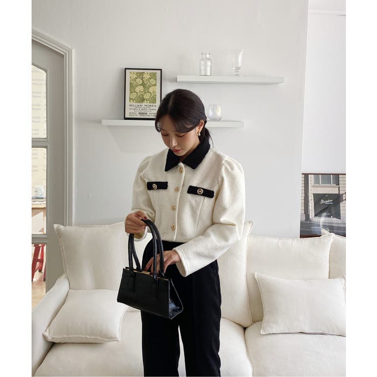 ベーシックシルエットブーツカットスラックス | by muni:r | 詳細画像23 