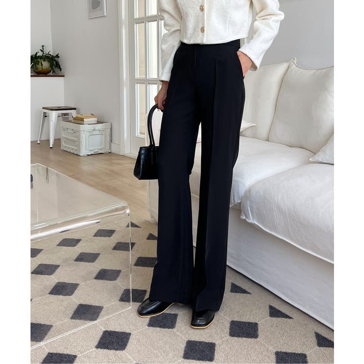 ベーシックシルエットブーツカットスラックス | by muni:r | 詳細画像24 