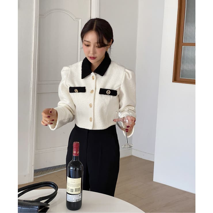 ベーシックシルエットブーツカットスラックス | by muni:r | 詳細画像26 