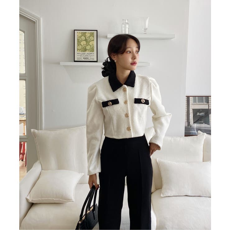 ベーシックシルエットブーツカットスラックス | by muni:r | 詳細画像31 