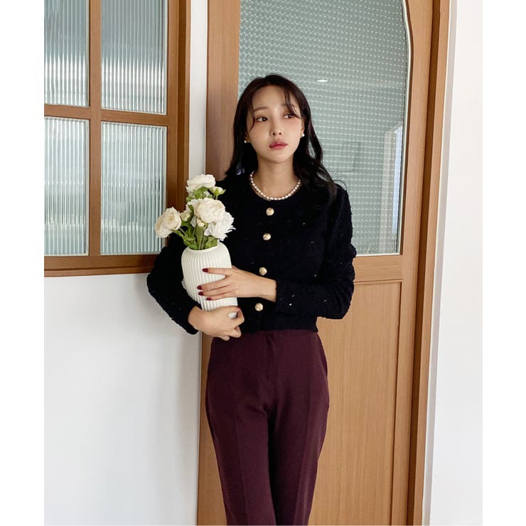 ベーシックシルエットブーツカットスラックス | by muni:r | 詳細画像39 