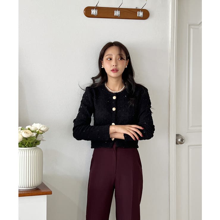 ベーシックシルエットブーツカットスラックス | by muni:r | 詳細画像46 