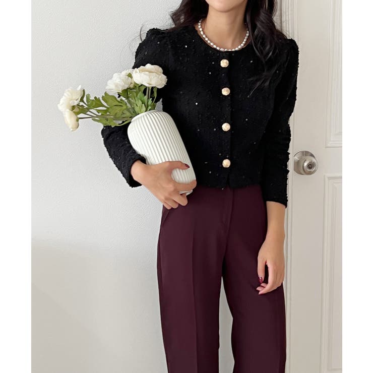 ベーシックシルエットブーツカットスラックス | by muni:r | 詳細画像49 