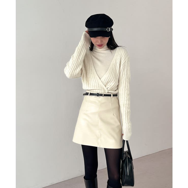 ベルトセットレザースカート | by muni:r | 詳細画像3 