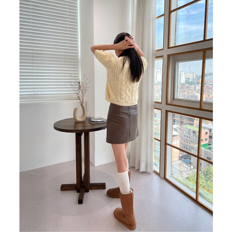 ベルトセットレザースカート | by muni:r | 詳細画像45 