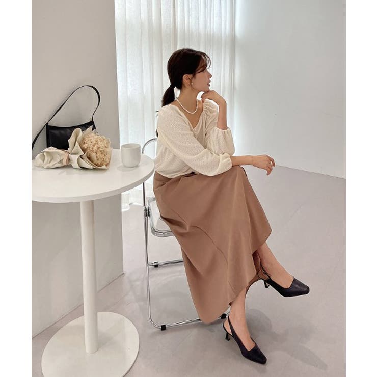 ミニボタンシャーリングブラウス | by muni:r | 詳細画像14 