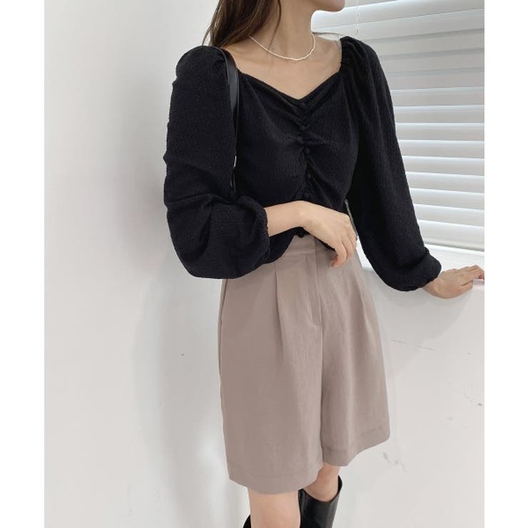 ミニボタンシャーリングブラウス | by muni:r | 詳細画像16 